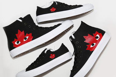 Inked Out Kicks collab for CDG Chucks II