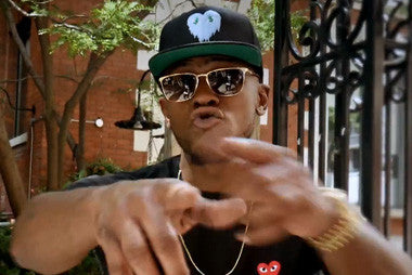 DJ Five Percent wears Ice Cold Snapback in "Girl Focus" Video