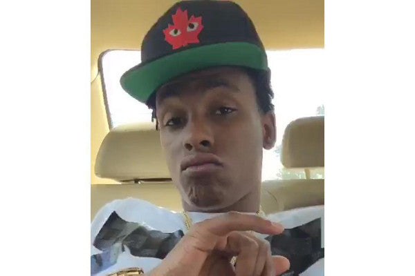 Rich The Kid Wearing CDG Snapback