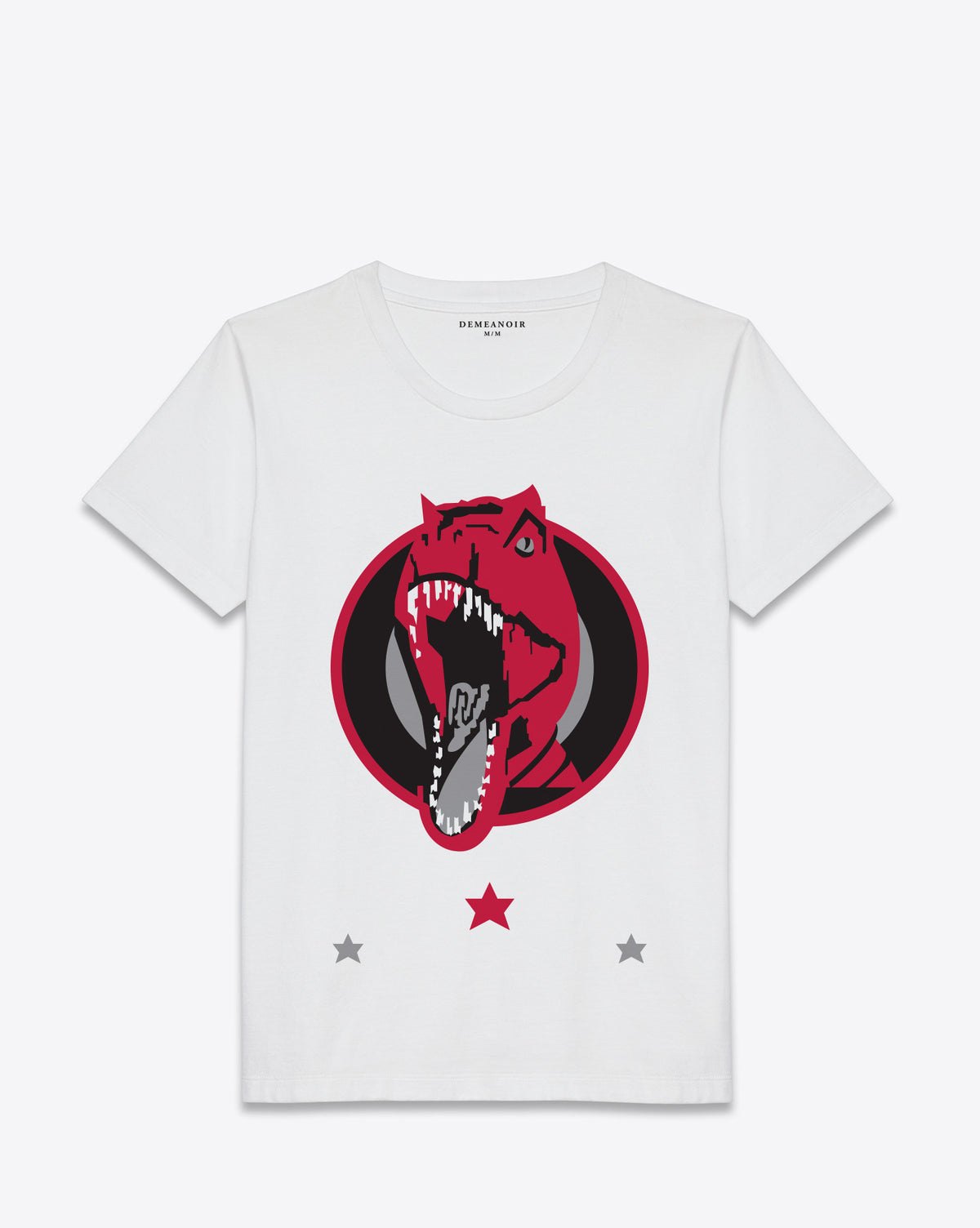 Dinosaur T-Shirt White - DEMEANOIR - 1