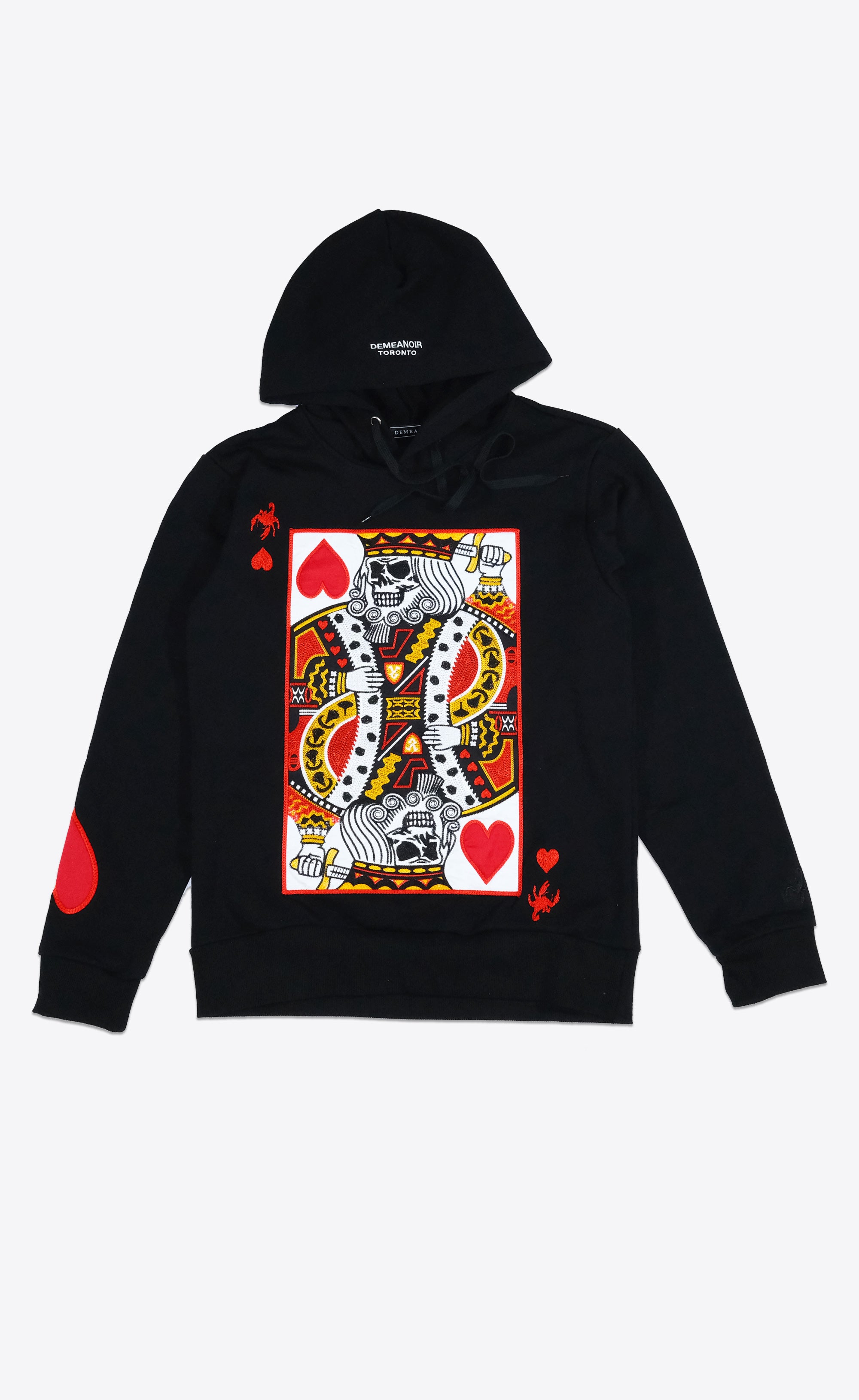 King of Hearts Hoodie DEMEANOIR1