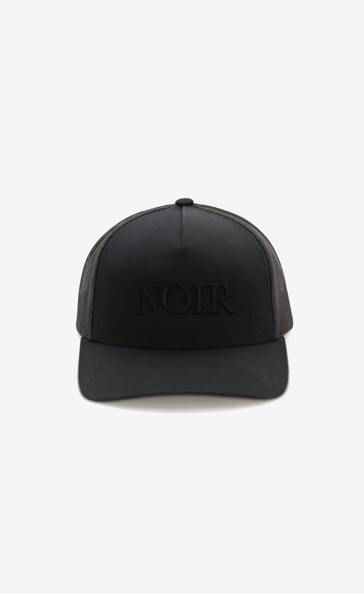 Noir Trucker Hat Black
